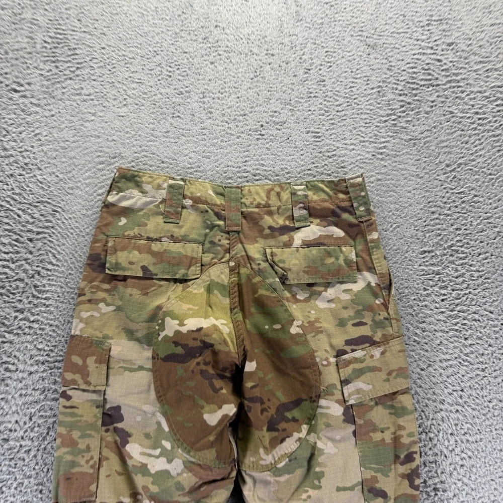 US Army Pant Men M(32x31) Green Camo Ripstop Cargo Jogger Tapered Combat Uniform
